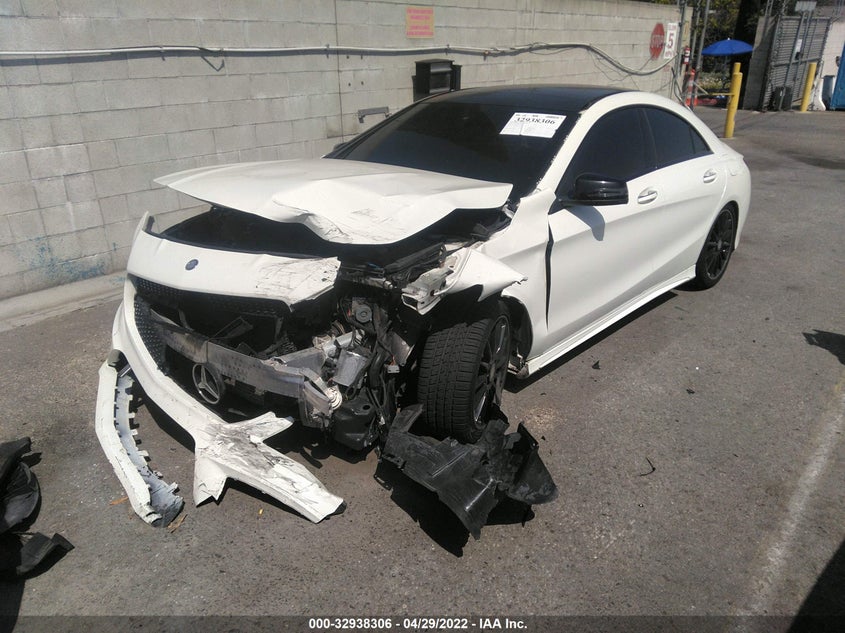 2016 MERCEDES-BENZ CLA-CLASS VIN: WDDSJ4EB9GN336482