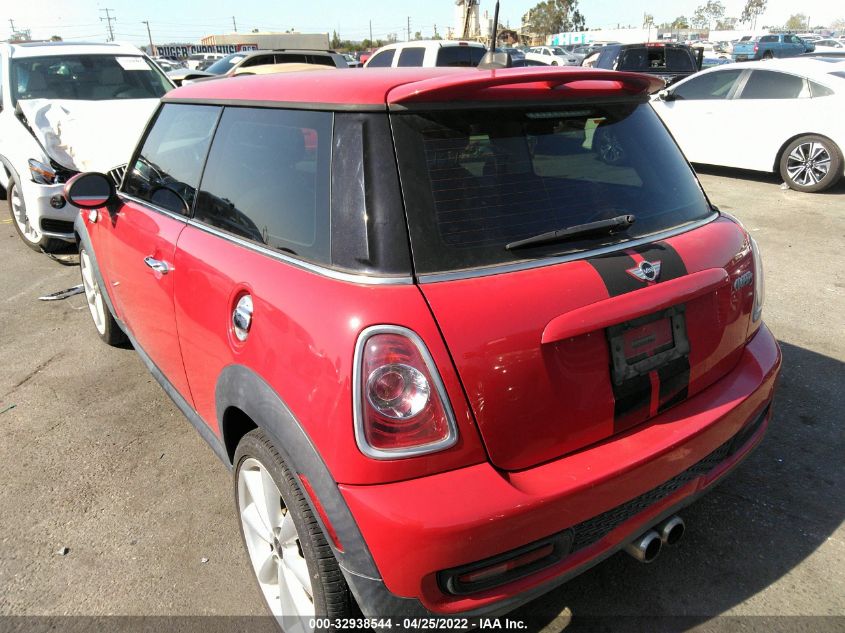 2013 MINI COOPER HARDTOP S WMWSV3C56DT476869