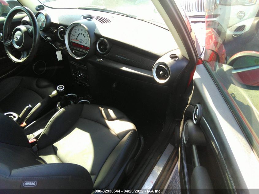 2013 MINI COOPER HARDTOP S WMWSV3C56DT476869