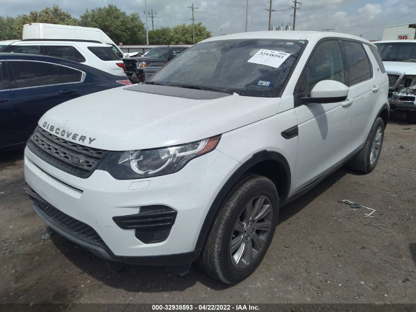 2018 LAND ROVER DISCOVERY SPORT SE SALCP2RX4JH752638