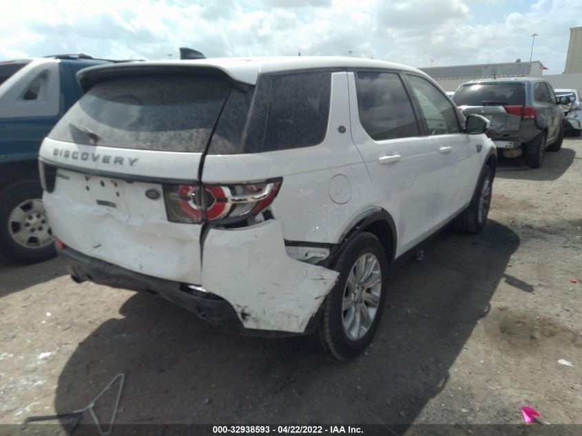 2018 LAND ROVER DISCOVERY SPORT SE SALCP2RX4JH752638