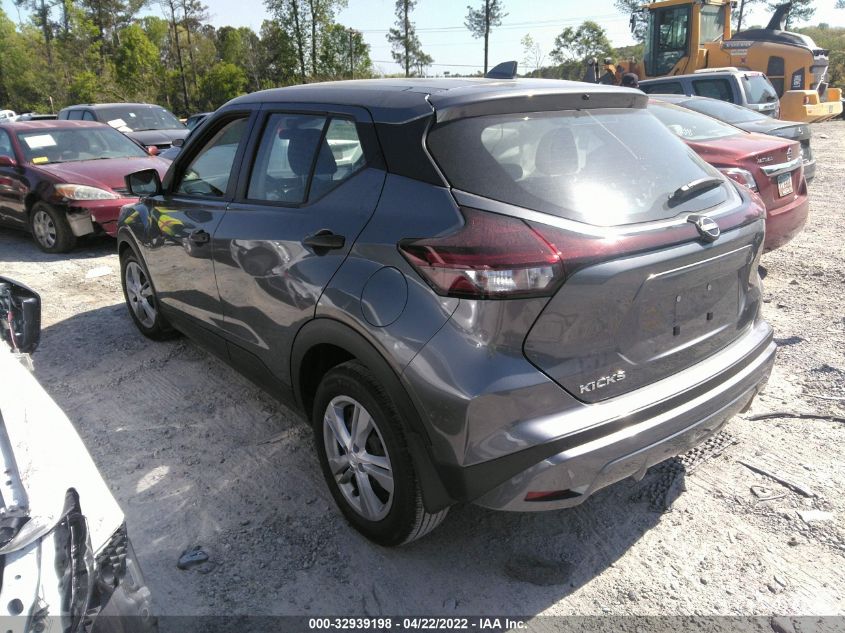 2022 NISSAN KICKS S 3N1CP5BV4NL474657