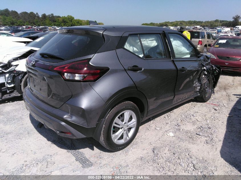 2022 NISSAN KICKS S 3N1CP5BV4NL474657