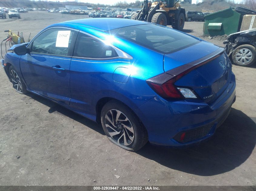 2018 HONDA CIVIC COUPE LX 2HGFC4B53JH302754