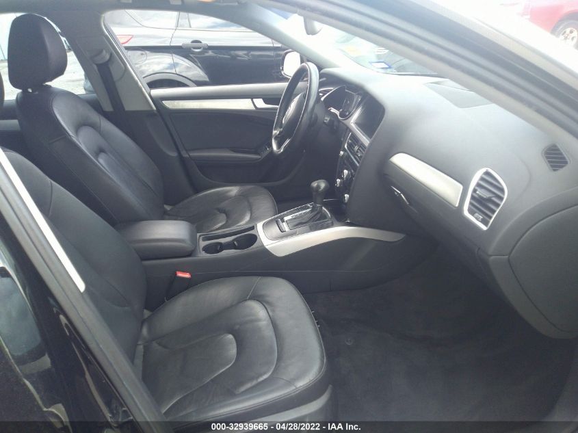 2013 AUDI A4 PREMIUM PLUS WAUEFAFL4DA043054