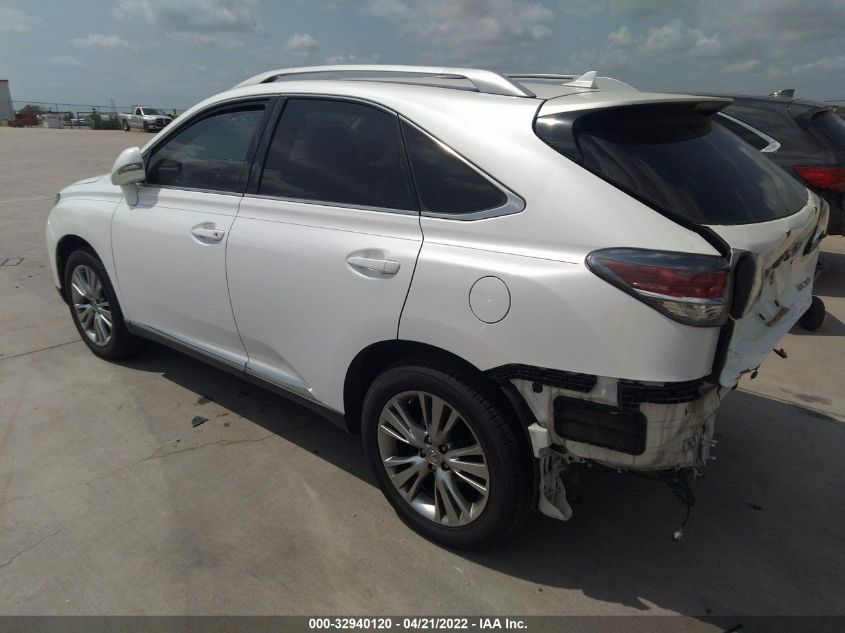 2013 LEXUS RX 350 2T2ZK1BA5DC090749
