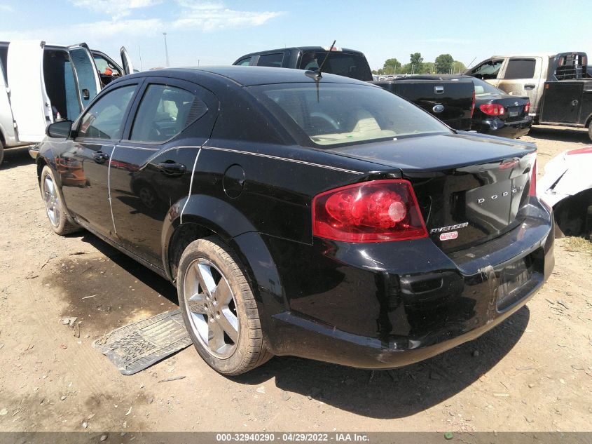 2013 DODGE AVENGER SE 1C3CDZAB7DN731026
