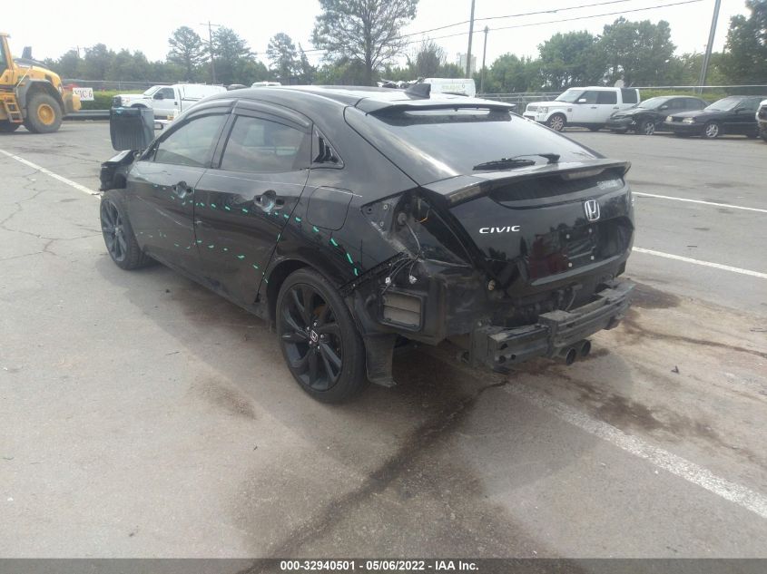 2018 HONDA CIVIC HATCHBACK SPORT TOURING SHHFK7H99JU230086