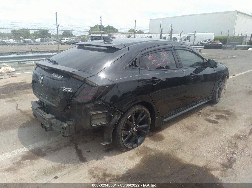 2018 HONDA CIVIC HATCHBACK SPORT TOURING SHHFK7H99JU230086
