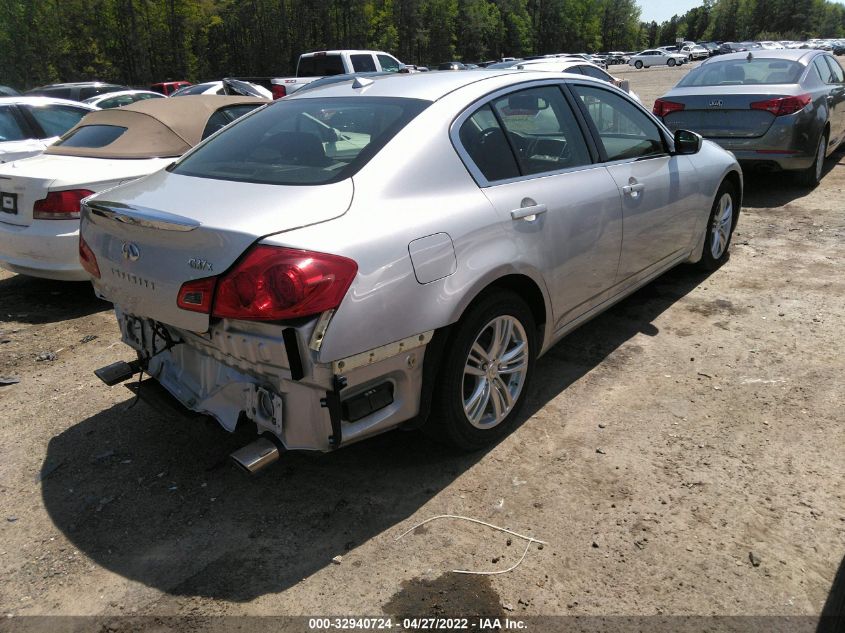 2013 INFINITI G37 SEDAN X JN1CV6AR1DM758784