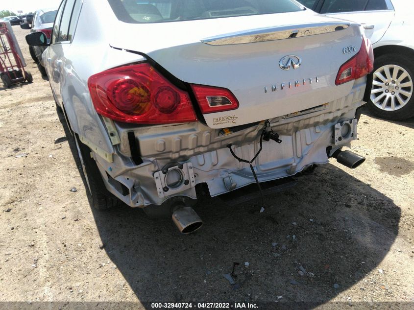 2013 INFINITI G37 SEDAN X JN1CV6AR1DM758784