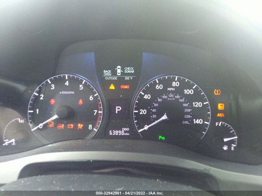 2013 LEXUS RX 350 JTJZK1BA9D2007744