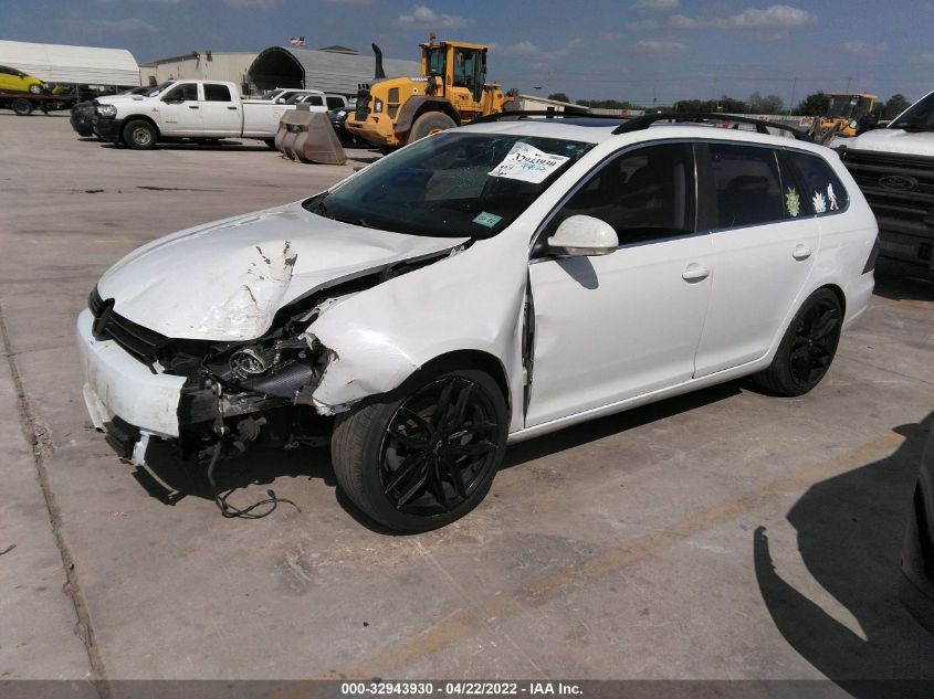 2014 VOLKSWAGEN JETTA SPORTWAGEN TDI W/SUNROOF & NAV 3VWPL7AJ6EM610928