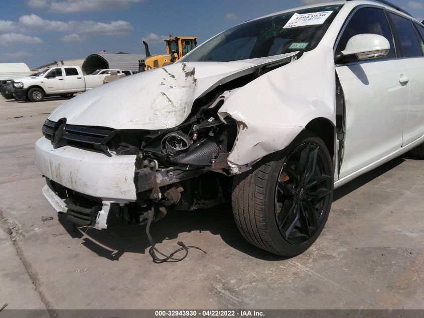 2014 VOLKSWAGEN JETTA SPORTWAGEN TDI W/SUNROOF & NAV 3VWPL7AJ6EM610928