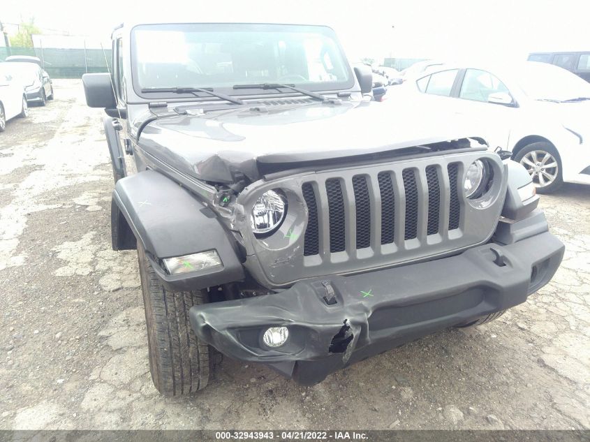 2021 JEEP WRANGLER UNLIMITED SPORT 1C4HJXDN2MW558143