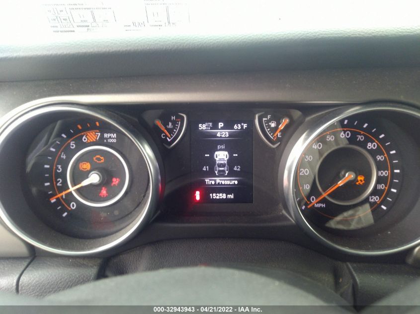 2021 JEEP WRANGLER UNLIMITED SPORT 1C4HJXDN2MW558143