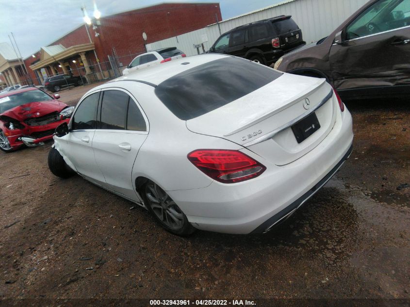 2016 MERCEDES-BENZ C-CLASS C 300 55SWF4JBXGU112976