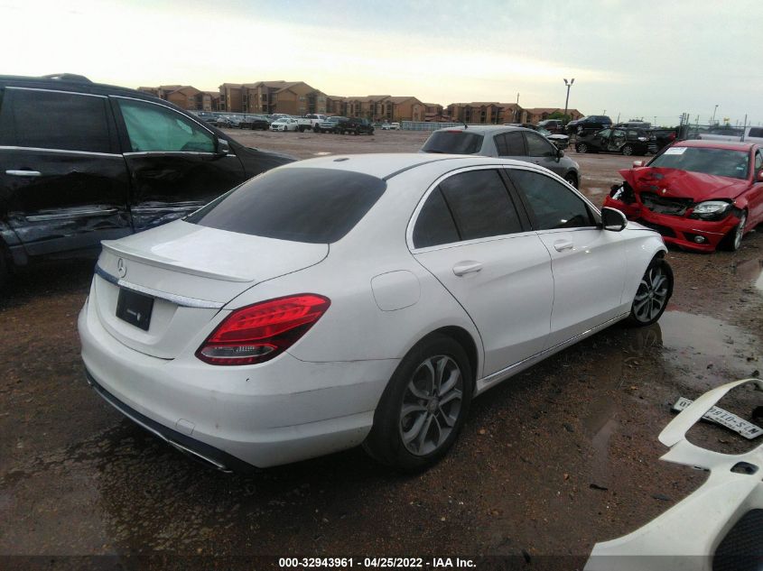 2016 MERCEDES-BENZ C-CLASS C 300 55SWF4JBXGU112976