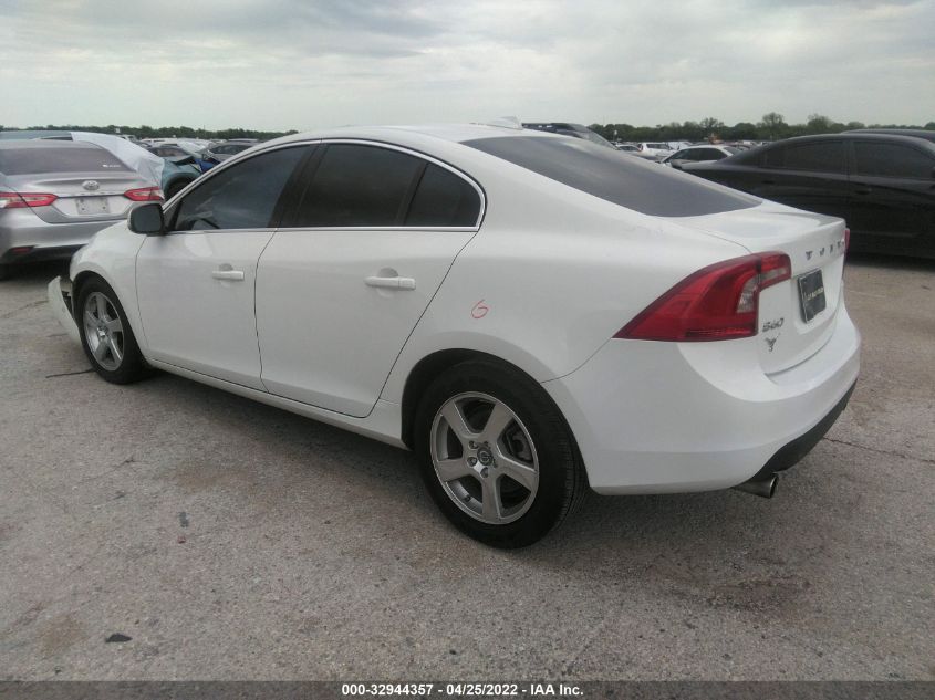 2013 VOLVO S60 T5 YV1612FSXD2180328