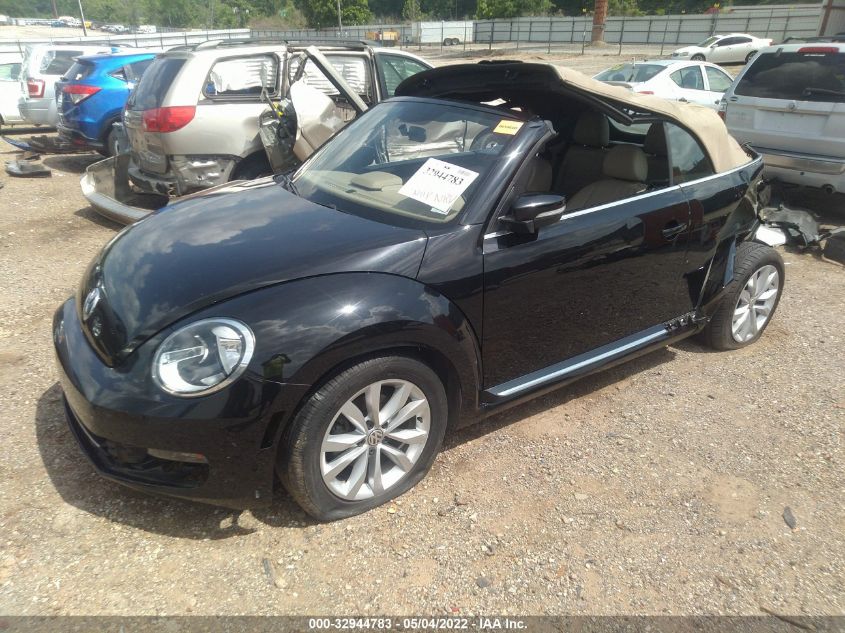 2014 VOLKSWAGEN BEETLE CONVERTIBLE 2.0L TDI 3VW5L7AT6EM820650