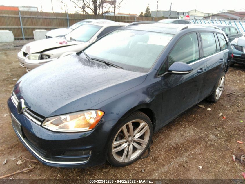 2016 VOLKSWAGEN GOLF SPORTWAGEN TSI SEL 3VWC17AU1GM512441