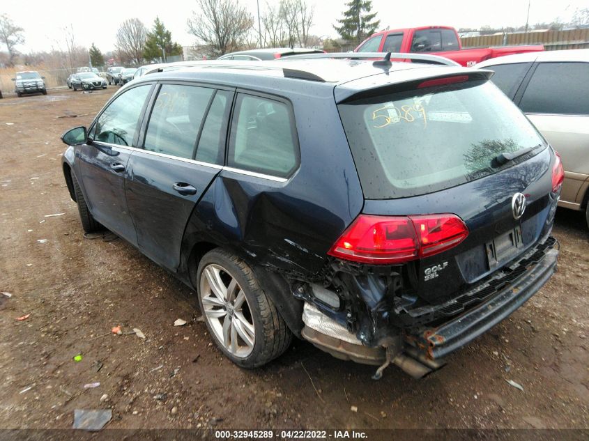2016 VOLKSWAGEN GOLF SPORTWAGEN TSI SEL 3VWC17AU1GM512441