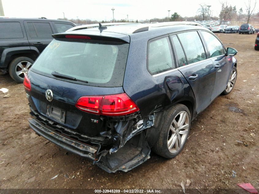 2016 VOLKSWAGEN GOLF SPORTWAGEN TSI SEL 3VWC17AU1GM512441