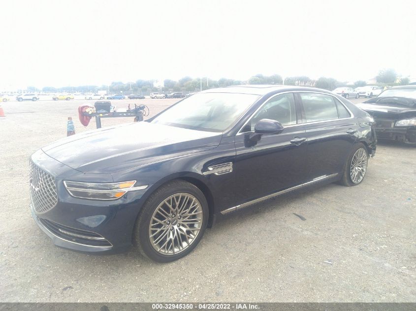 2021 GENESIS G90 5.0L ULTIMATE KMTF54PH7MU087216