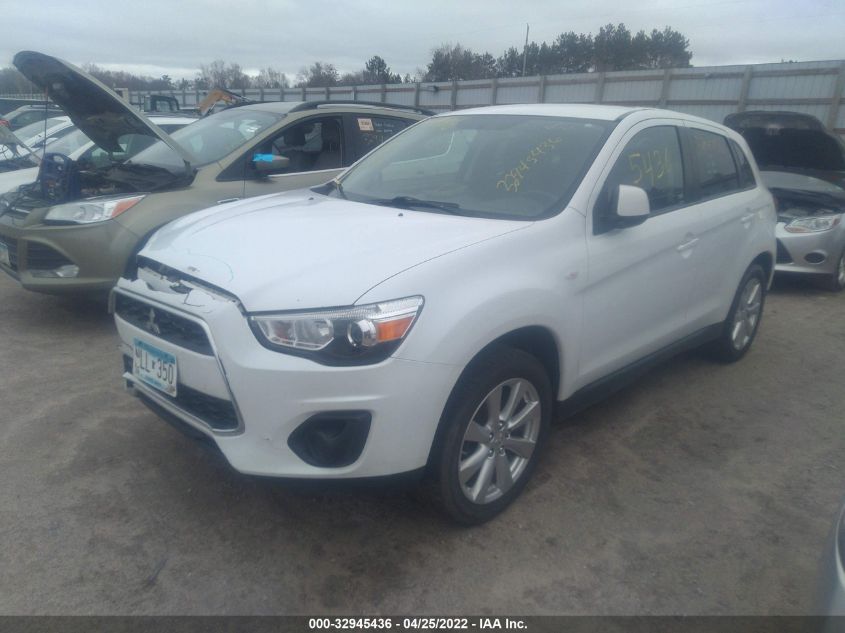 2014 MITSUBISHI OUTLANDER SPORT ES 4A4AR3AU1EE030155