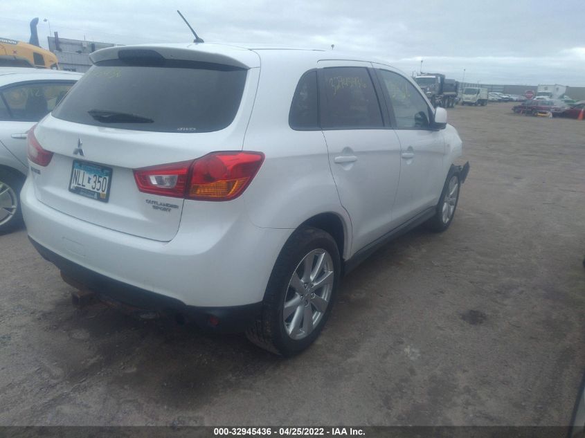 2014 MITSUBISHI OUTLANDER SPORT ES 4A4AR3AU1EE030155