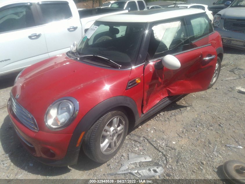2013 MINI COOPER HARDTOP WMWSU3C50DT689223
