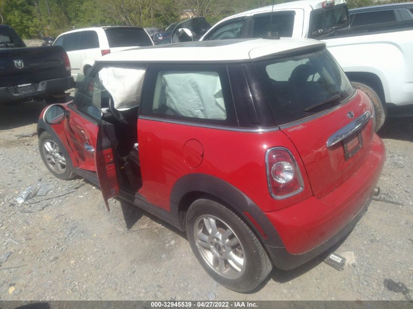 2013 MINI COOPER HARDTOP WMWSU3C50DT689223