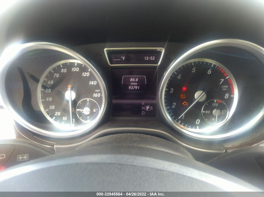 2013 MERCEDES-BENZ M-CLASS ML 350 4JGDA5JB7DA128940