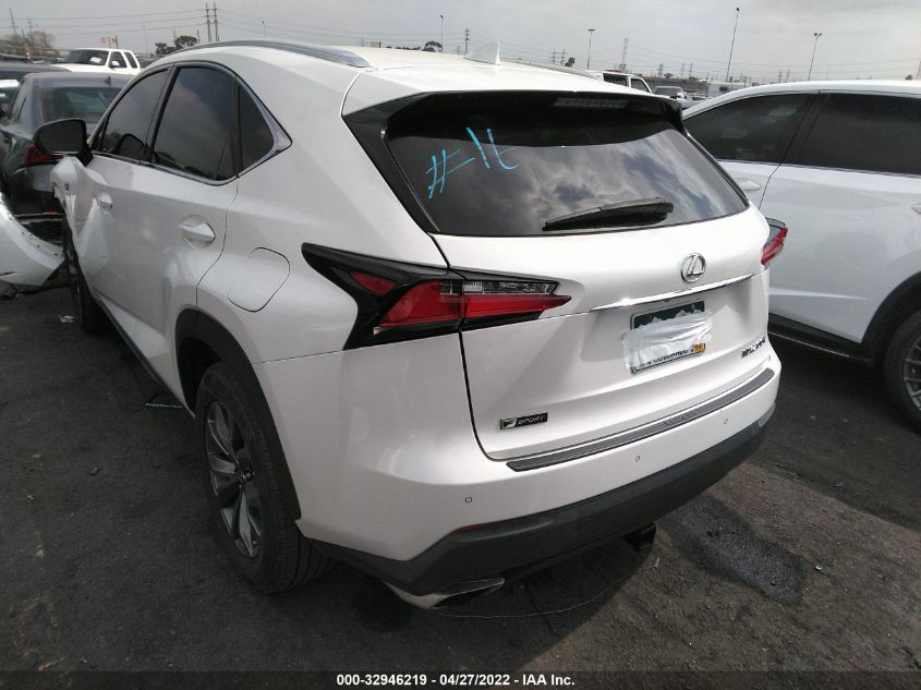2015 LEXUS NX 200T JTJBARBZ8F2039550