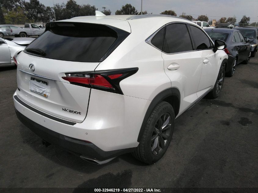 2015 LEXUS NX 200T JTJBARBZ8F2039550