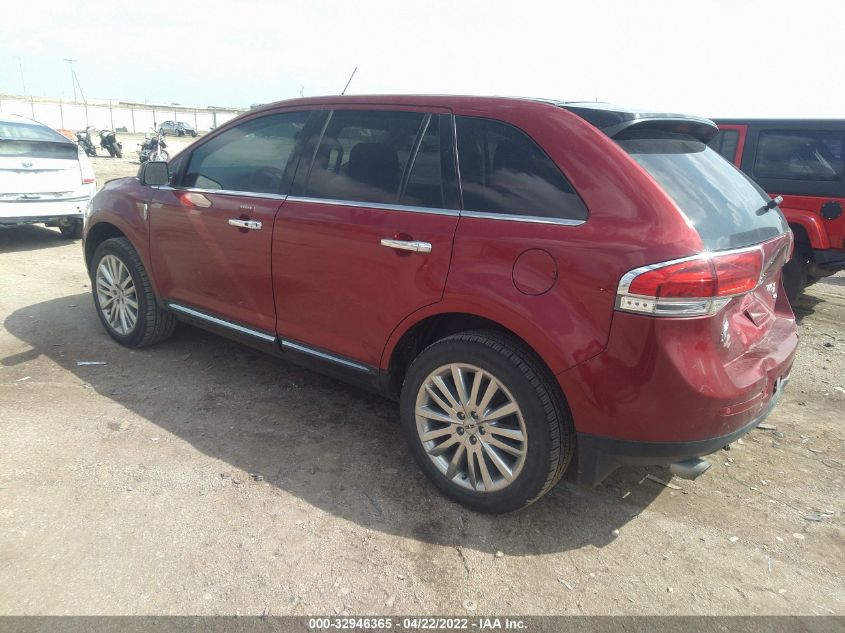 2013 LINCOLN MKX 2LMDJ8JK4DBL40866