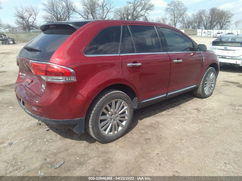 2013 LINCOLN MKX 2LMDJ8JK4DBL40866