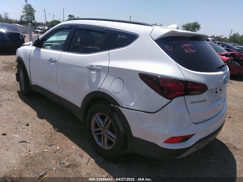 2017 HYUNDAI SANTA FE SPORT 2.4L 5NMZU3LB3HH043169