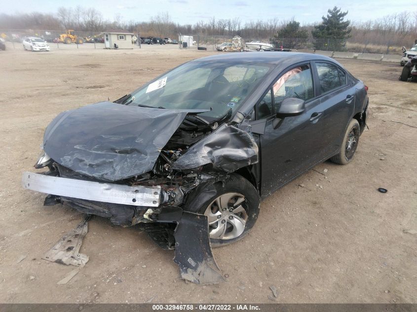 2013 HONDA CIVIC SDN LX 19XFB2F51DE024016