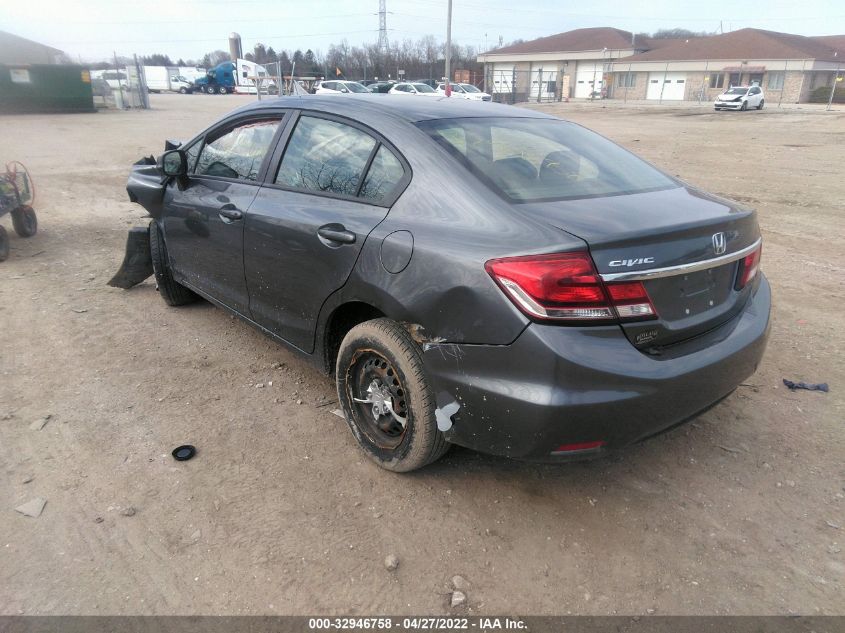 2013 HONDA CIVIC SDN LX 19XFB2F51DE024016
