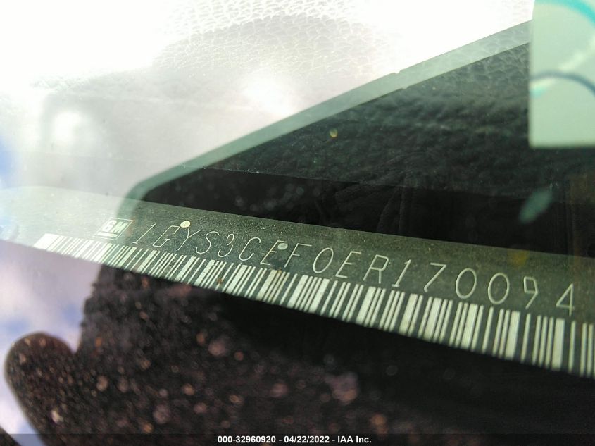 2014 CADILLAC ESCALADE PREMIUM 1GYS3CEF0ER170094