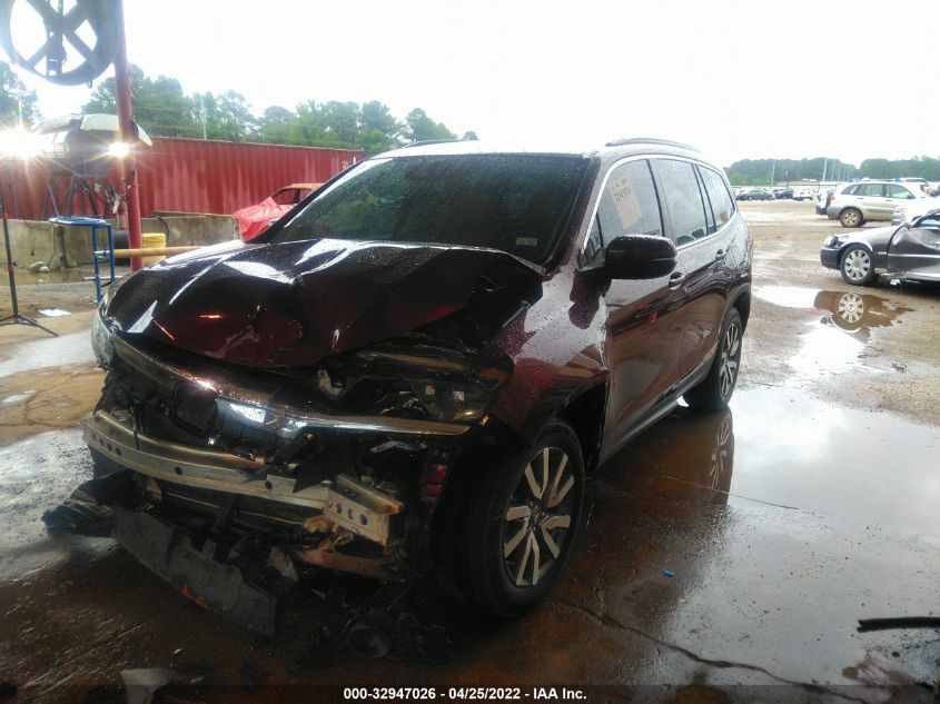 2019 HONDA PILOT EX-L 5FNYF5H5XKB010330