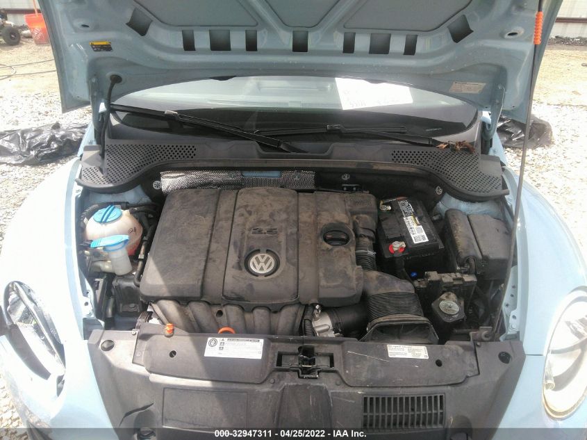 2013 VOLKSWAGEN BEETLE COUPE 2.5L 3VWJX7AT2DM673633