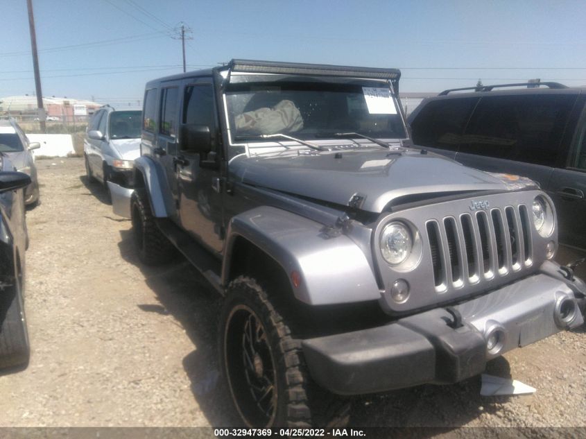 2018 JEEP WRANGLER JK UNLIMITED SAHARA 1C4HJWEG1JL850809