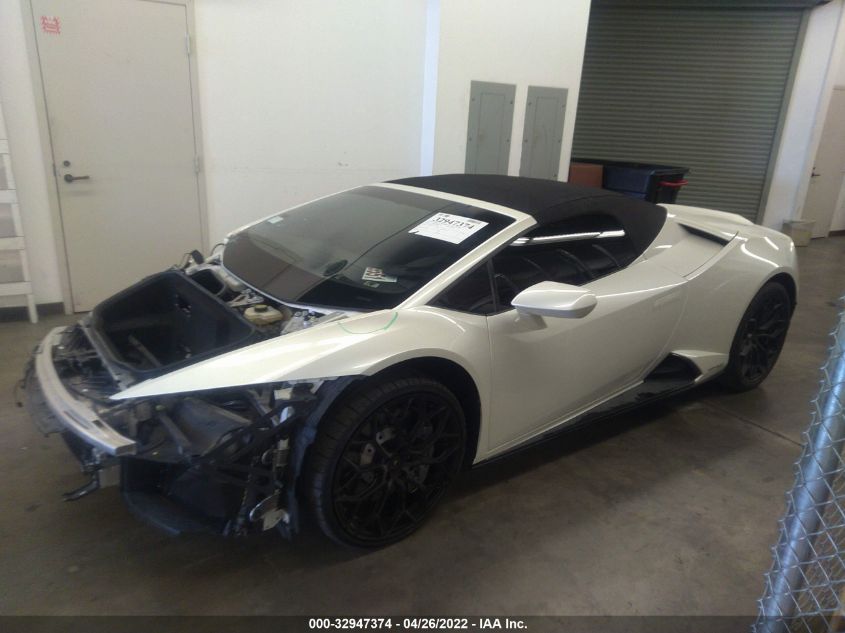 2021 LAMBORGHINI HURACAN EVO ZHWUT5ZF3MLA16074