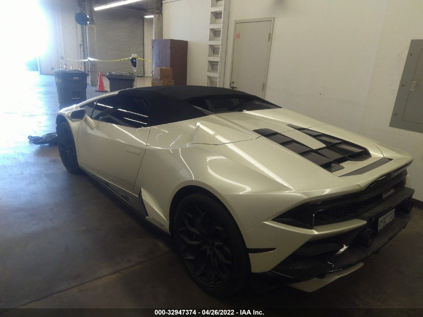 2021 LAMBORGHINI HURACAN EVO ZHWUT5ZF3MLA16074