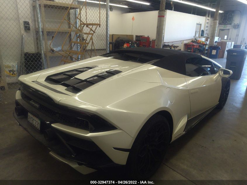2021 LAMBORGHINI HURACAN EVO ZHWUT5ZF3MLA16074