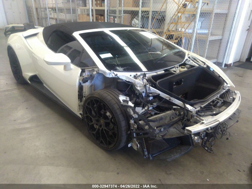 2021 LAMBORGHINI HURACAN EVO ZHWUT5ZF3MLA16074