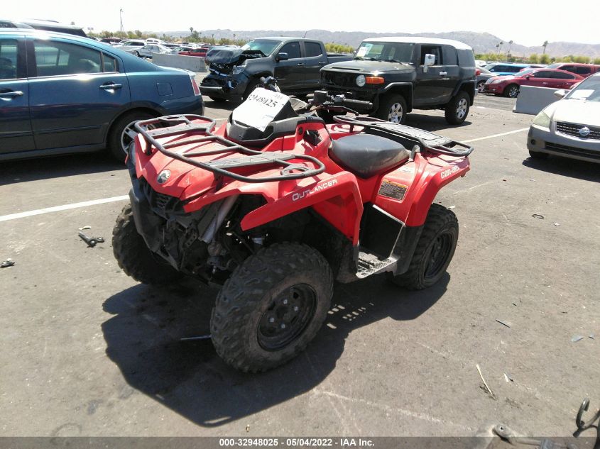 2019 CAN-AM OUTLANDER 450/450 DPS 3JBLGAR44KJ004108