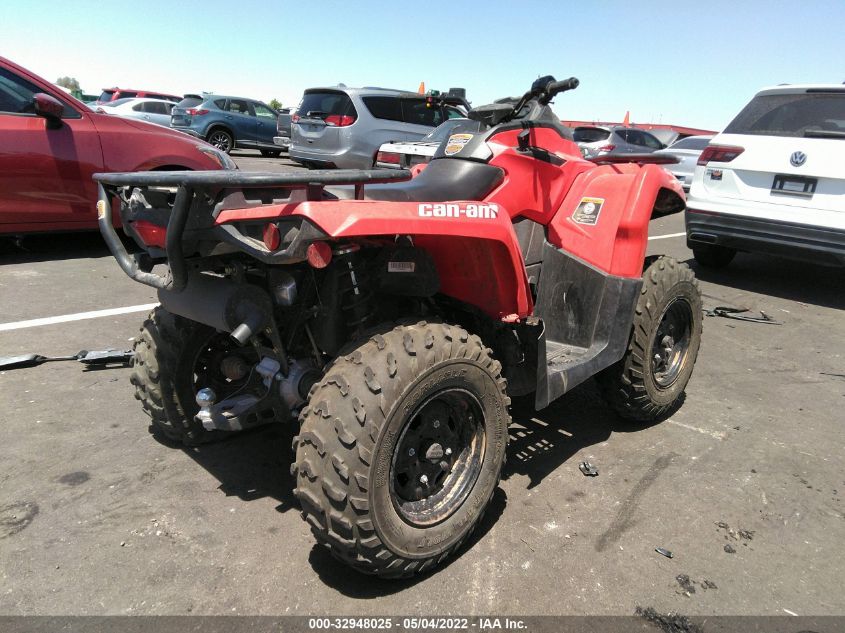 2019 CAN-AM OUTLANDER 450/450 DPS 3JBLGAR44KJ004108